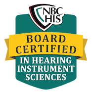 NBC HIS Board Certified In Hearing Instrument Sciences
